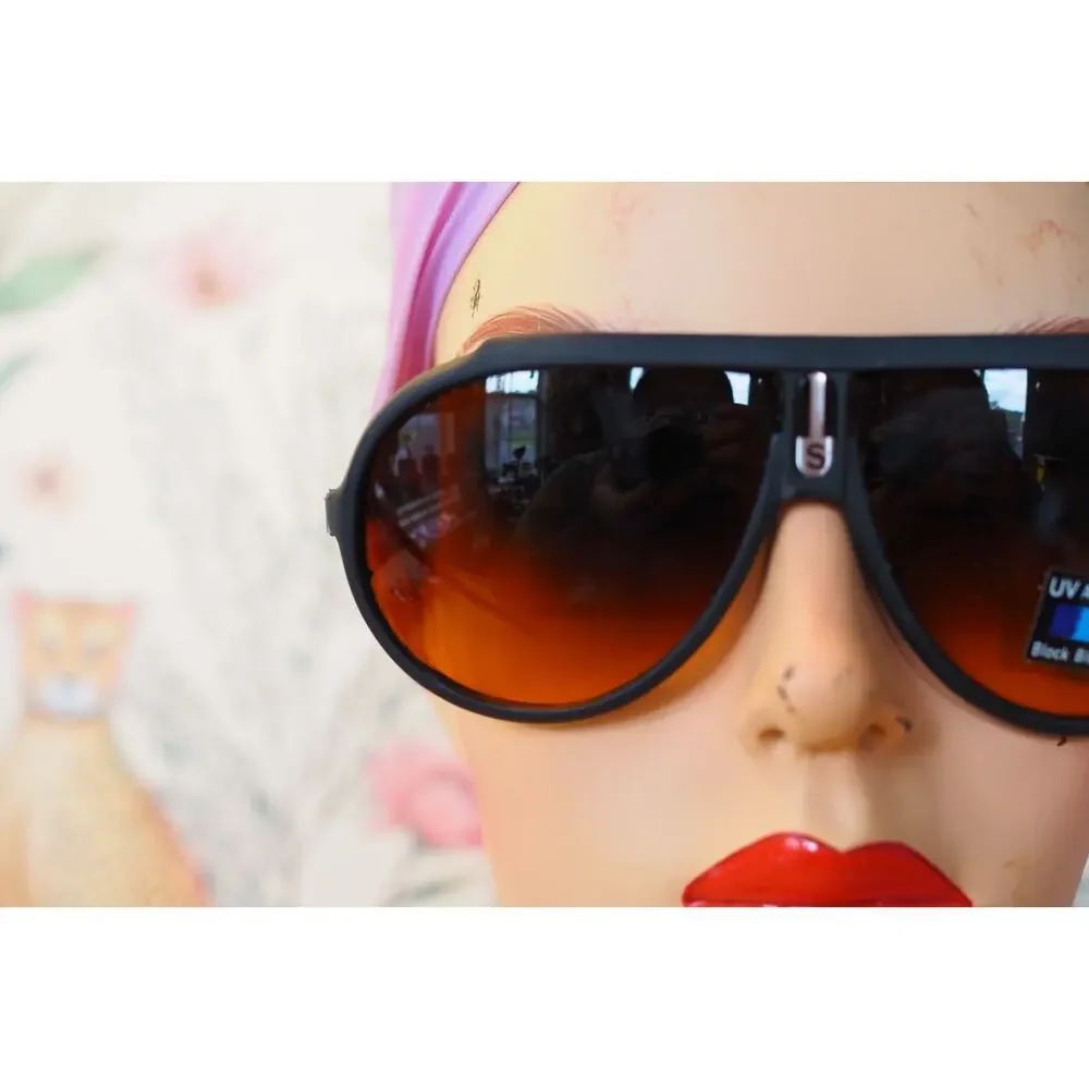 Vintage 1980s Sunglasses Taiwan Blue Blocker NOS Grandpa Retro Outdoor Festival
